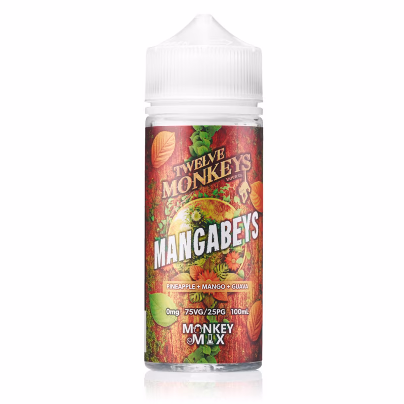 Mangabeys Shortfill E-Liquid by Twelve Monkeys 100ml