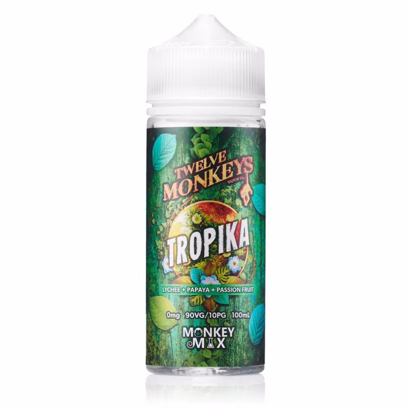 Tropika Shortfill E-Liquid by Twelve Monkeys 100ml