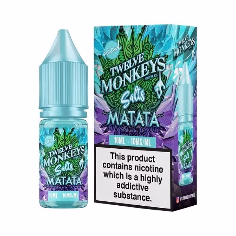 Matata Iced Nic Salt E-Liquid by Twelve Monkeys Salts