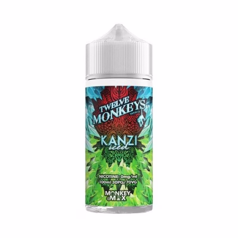 Kanzi Iced Shortfill E-Liquid by Twelve Monkeys 100ml
