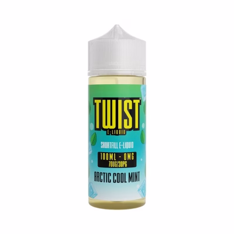 Arctic Cool Mint Shortfill E-Liquid by Twist 100ml