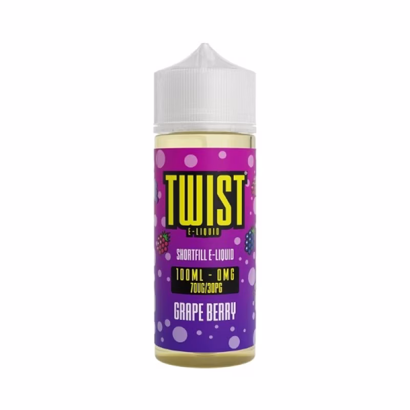 Grape Berry Shortfill E-Liquid by Twist 100ml
