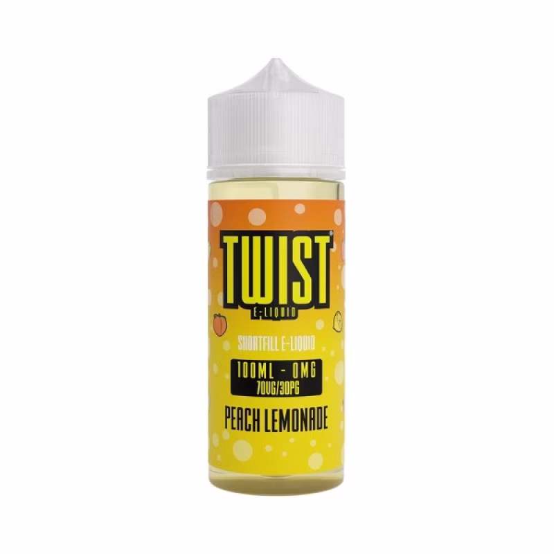 Peach Lemonade Shortfill E-Liquid by Twist 100ml