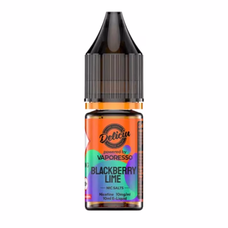 Blackberry Lime Nic Salt E-Liquid by Deliciu V2