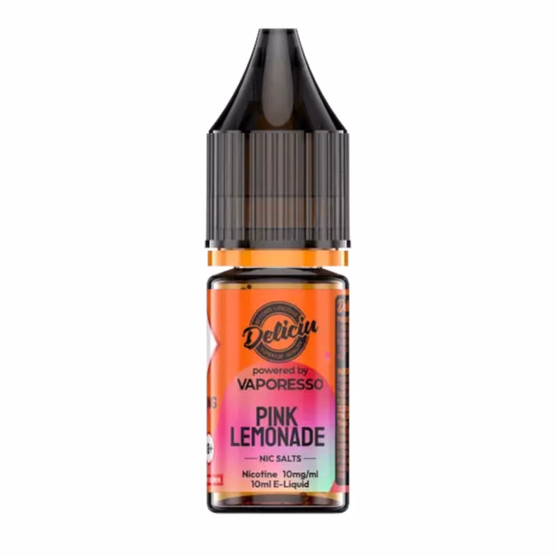 Pink Lemonade Nic Salt E-Liquid by Deliciu V2