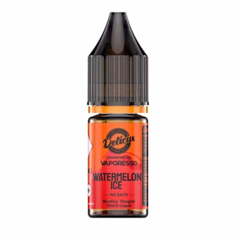 Watermelon Ice Nic Salt E-Liquid by Deliciu V2