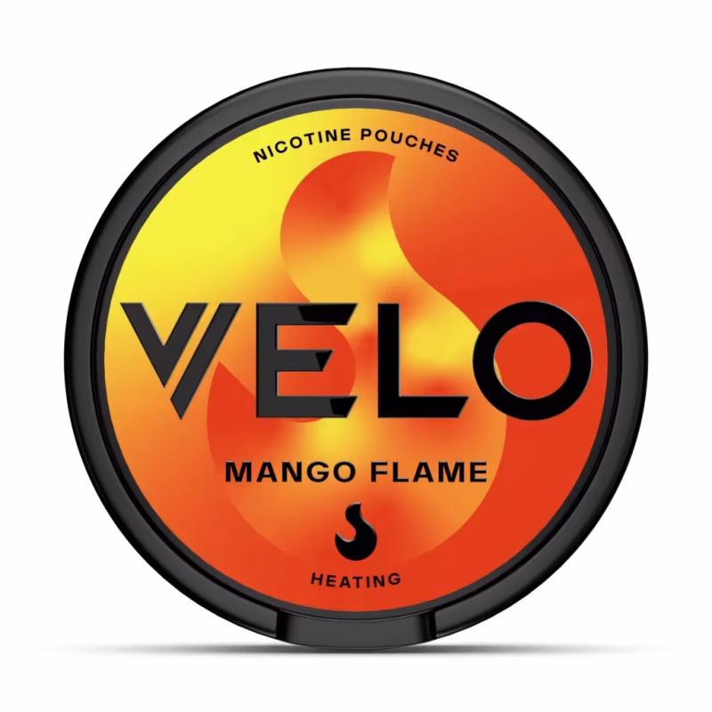 Mango Flame Nicotine Pouches by Velo