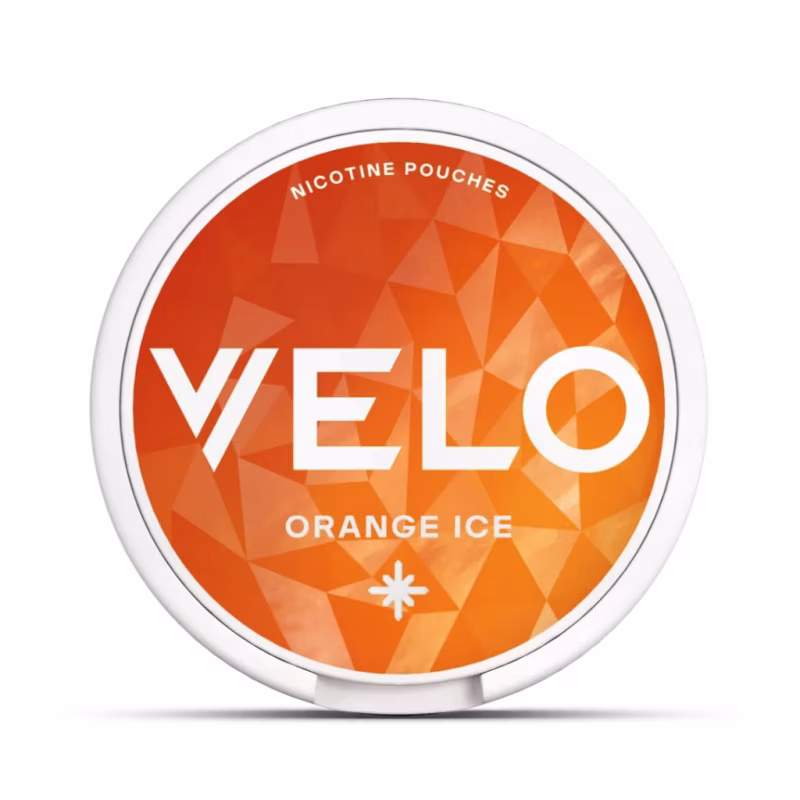 Orange Ice Nicotine Pouches by Velo