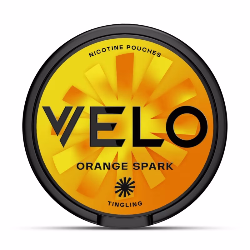 Orange Spark Nicotine Pouches by Velo