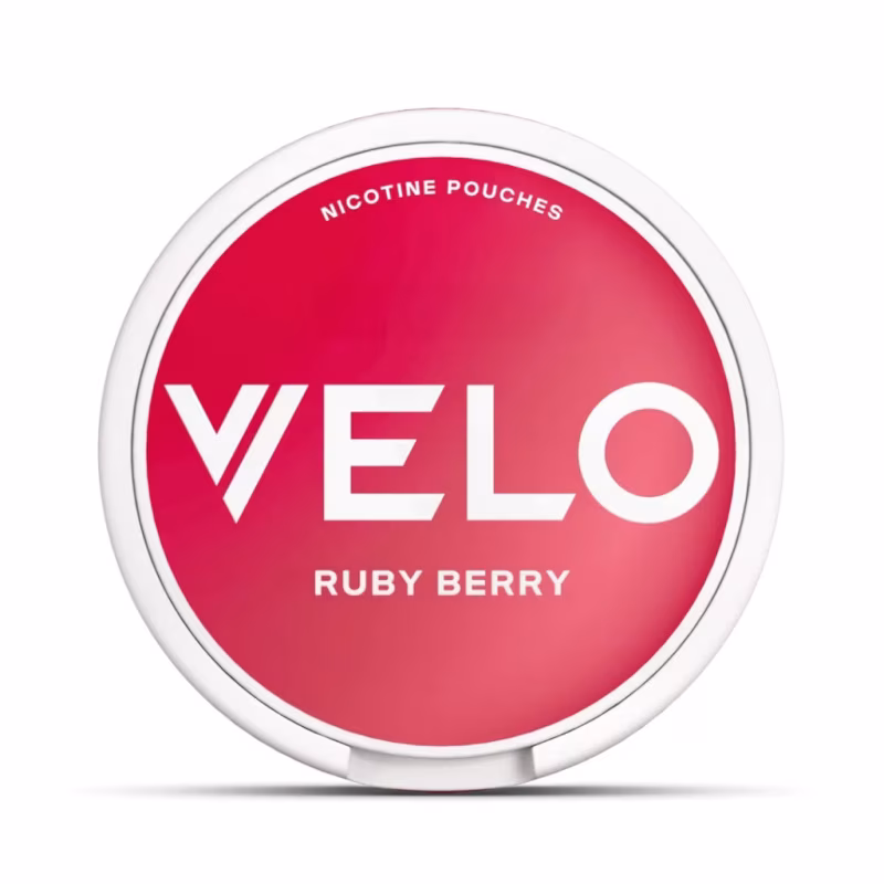 Ruby Berry Nicotine Pouches by Velo