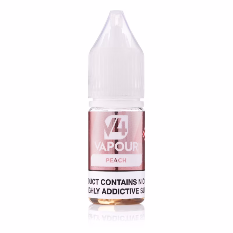 Peach 50/50 E-Liquid by V4 Vapour