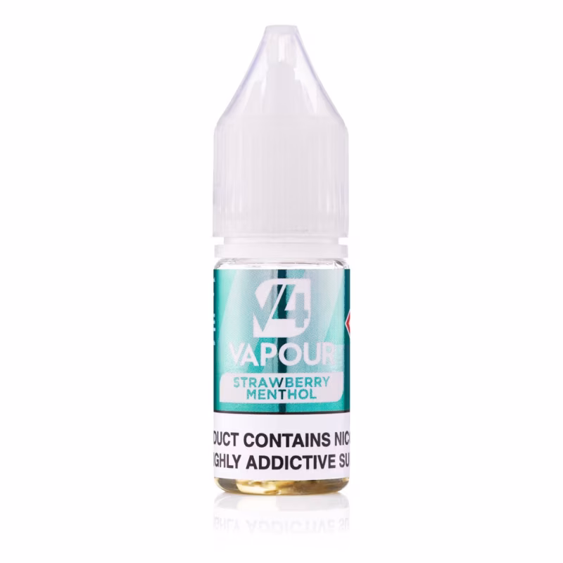 Strawberry Menthol 50/50 E-Liquid by V4 Vapour