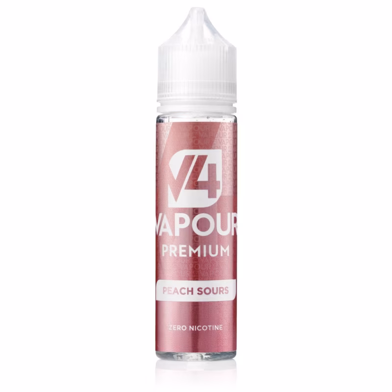 Peach Sours Shortfill E-Liquid by V4 Vapour 50ml