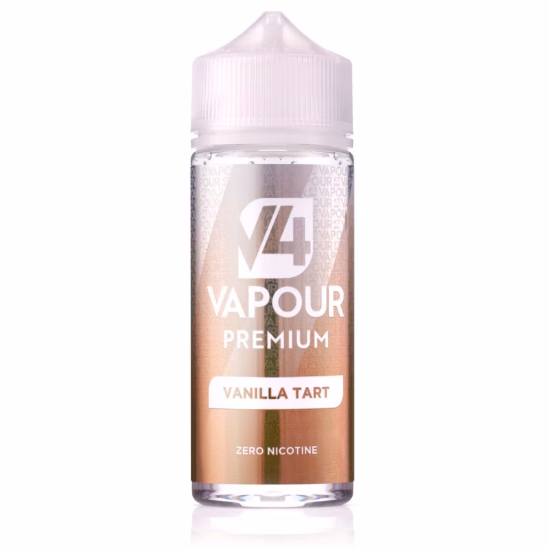 Vanilla Tart Shortfill E-Liquid by V4 Vapour 100ml