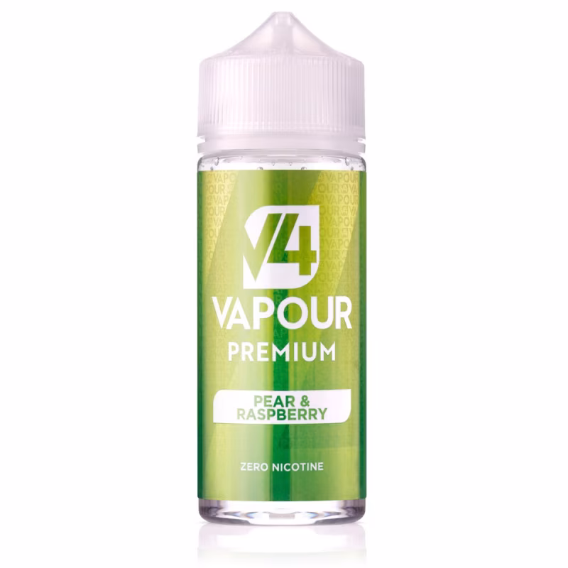 Pear & Raspberry Shortfill E-Liquid by V4 Vapour 100ml