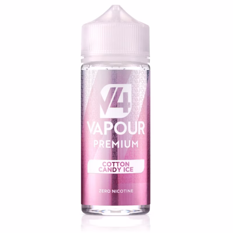 Cotton Candy Ice Shortfill E-Liquid by V4 Vapour 100ml