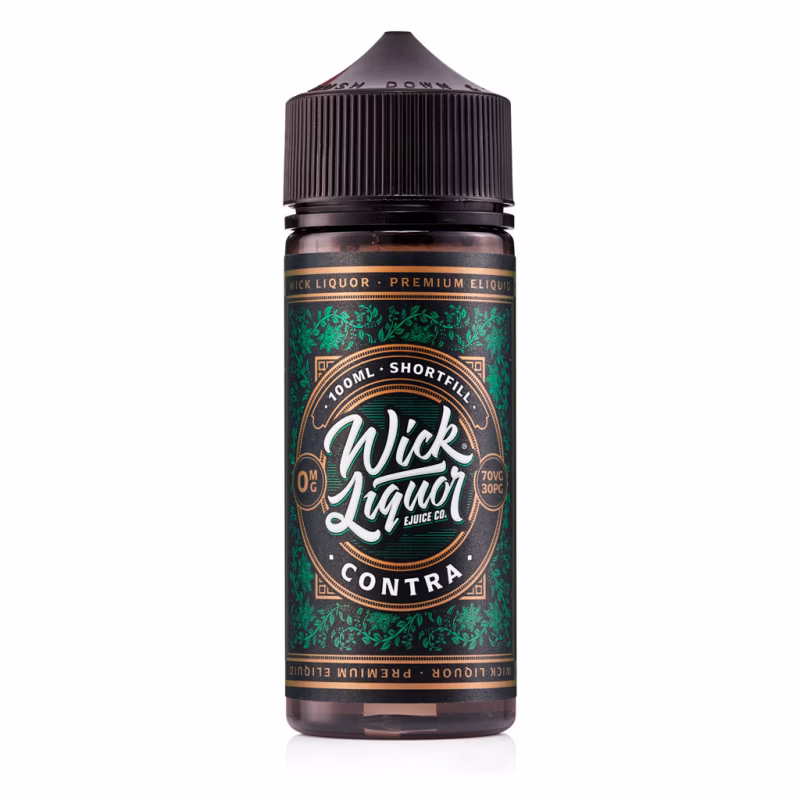 Contra Shortfill E-Liquid by Wick Liquor 100ml