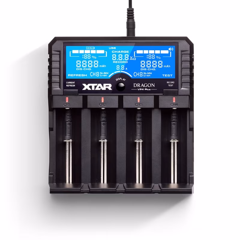 Xtar Dragon VP4 Plus Battery Charger (4-Bay)