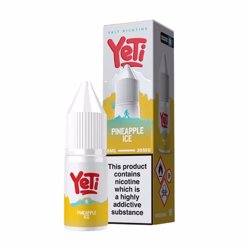 Pineapple Ice Nic Salt E-Liquid by Yeti Summit