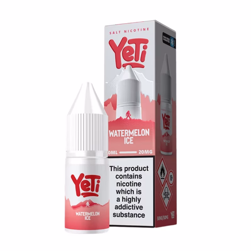Watermelon Ice Nic Salt E-Liquid by Yeti Summit