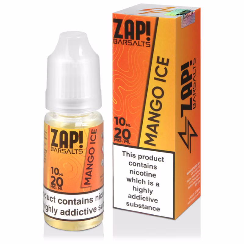 Mango Ice Nic Salt E-Liquid by Zap! Bar Salts