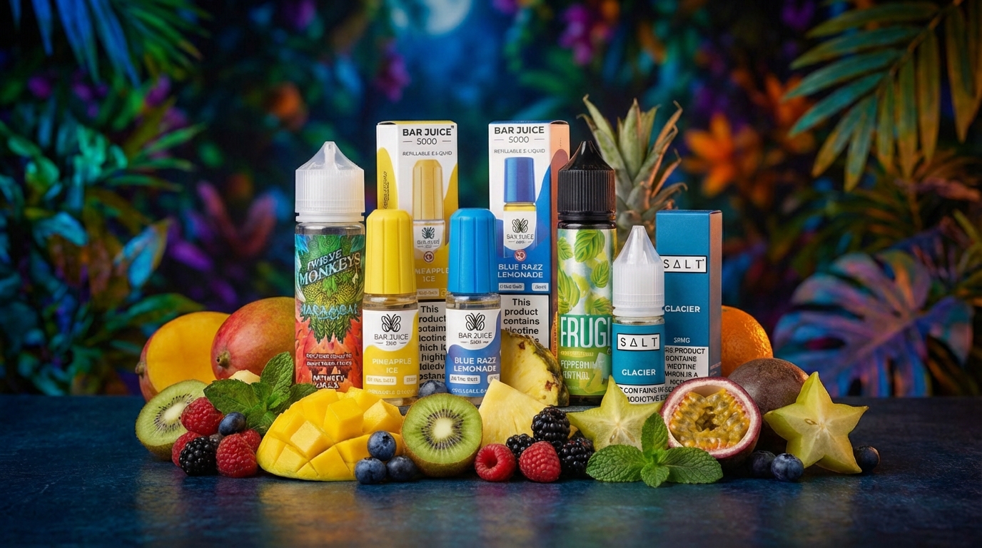 Top 5 Best E-Liquid Flavour Profiles, Ranked By Popularity