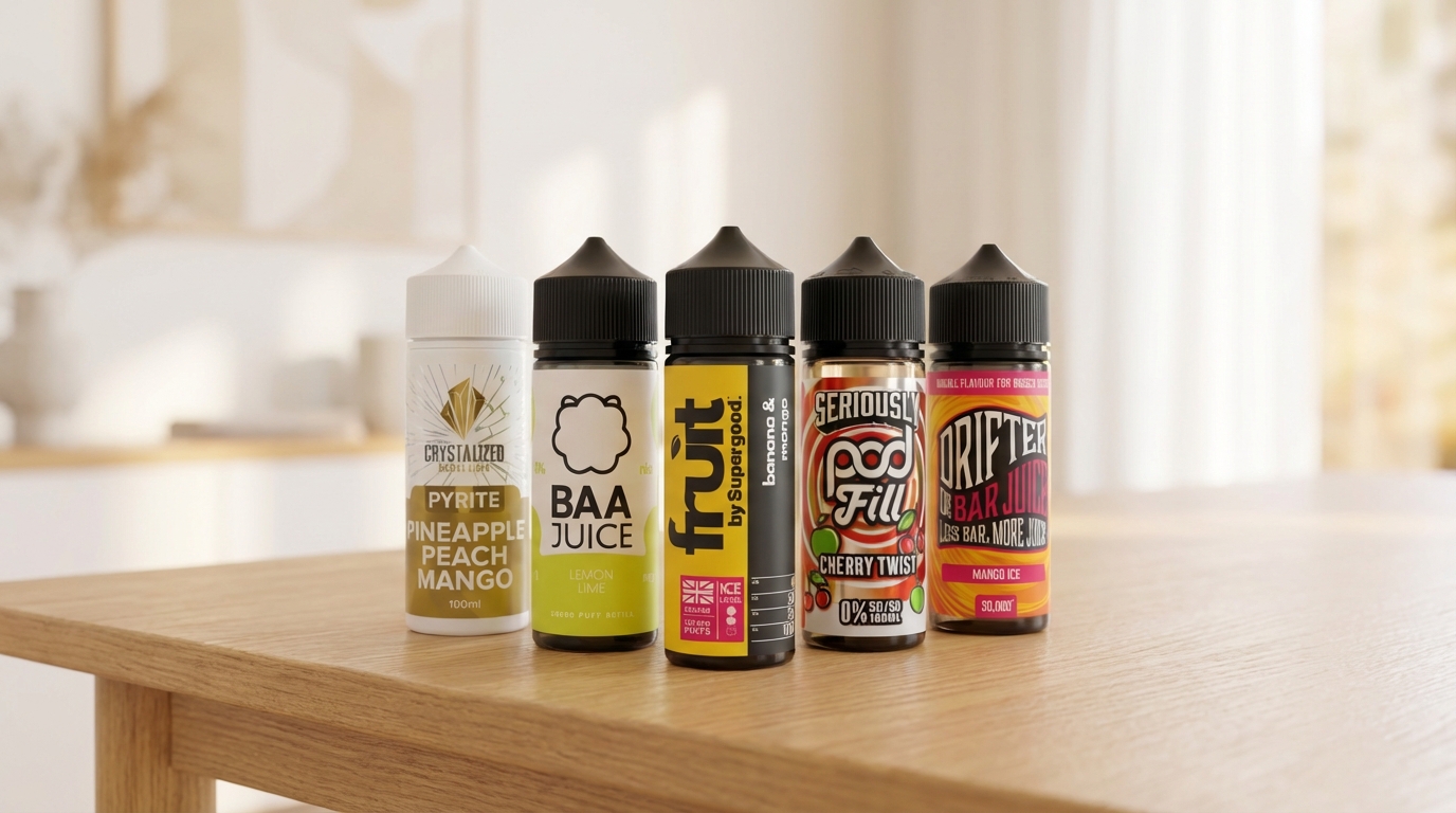Top 10 Best 50/50 Shortfill E-Liquids